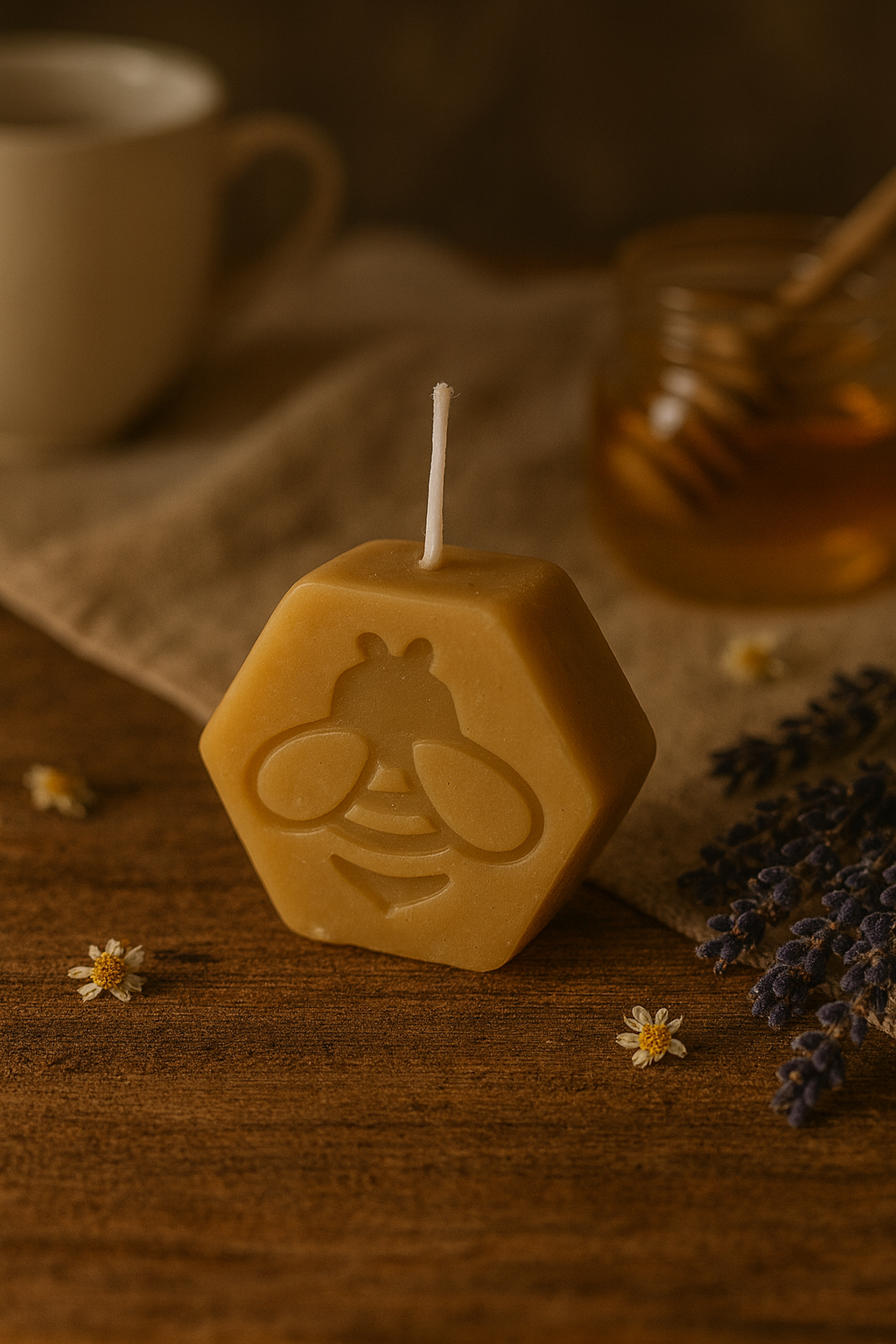 Pure Bees Wax Candle