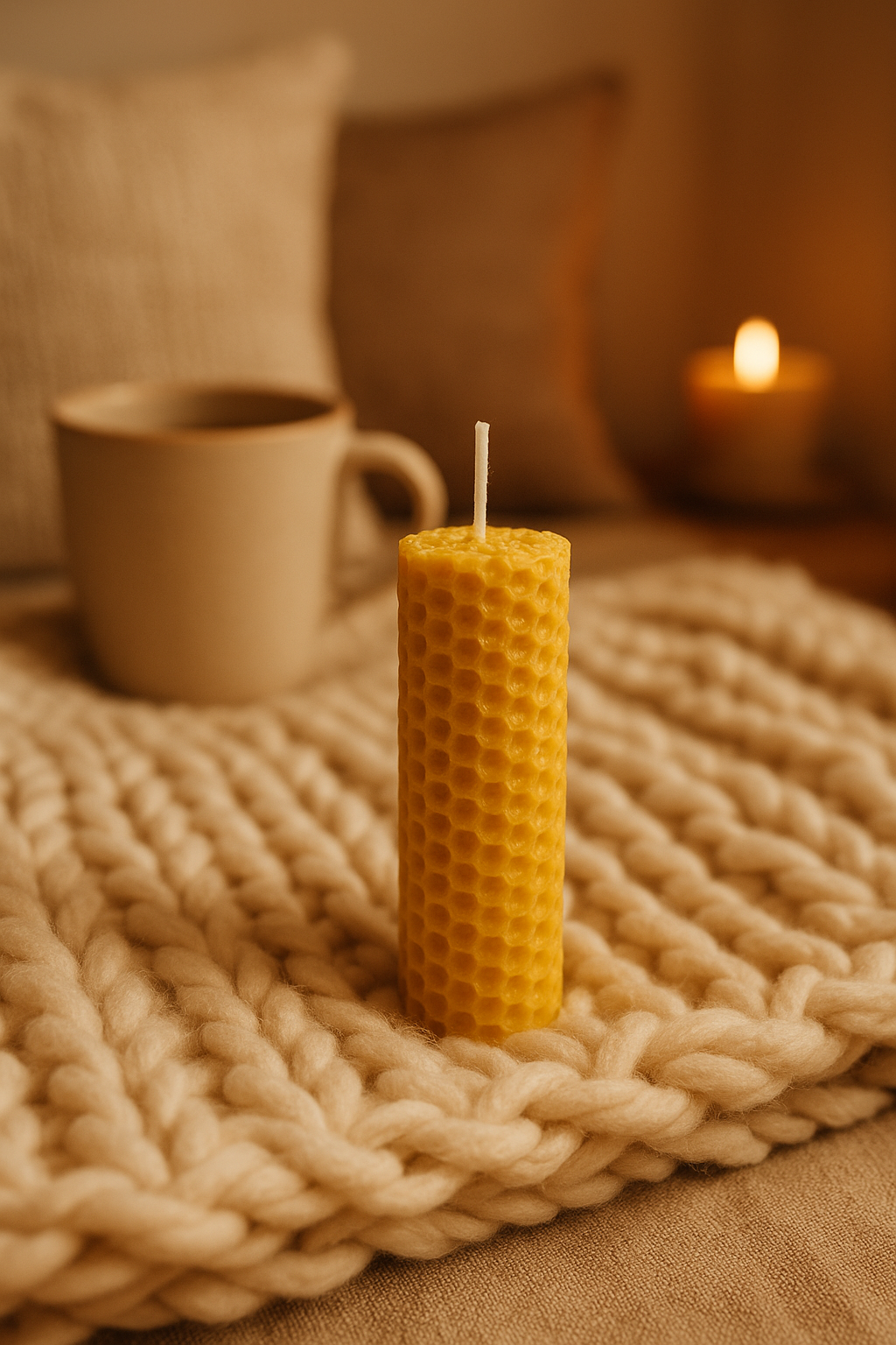 Pure Bees Wax Candle